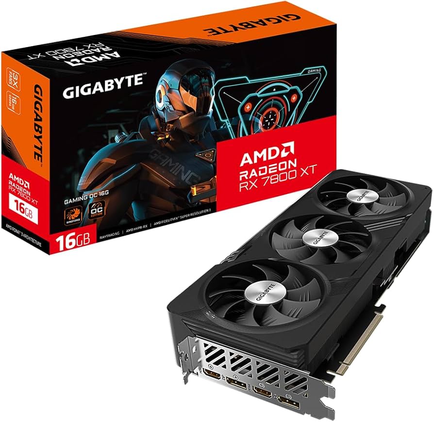 AMD Radeon RX 7800 XT 16GB Grafikkarte