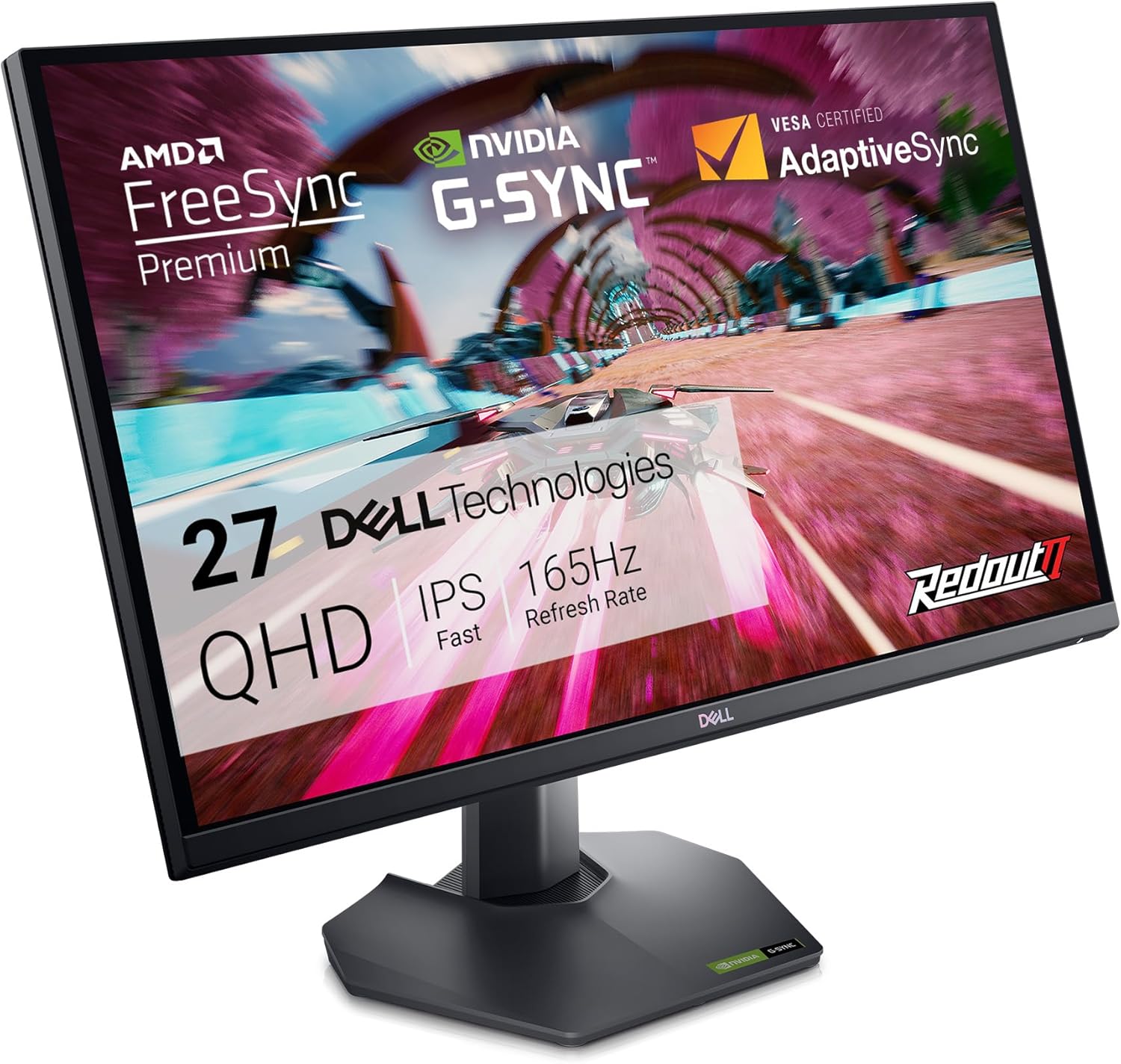 Dell 27 Zoll 1440p 165Hz Gaming Monitor