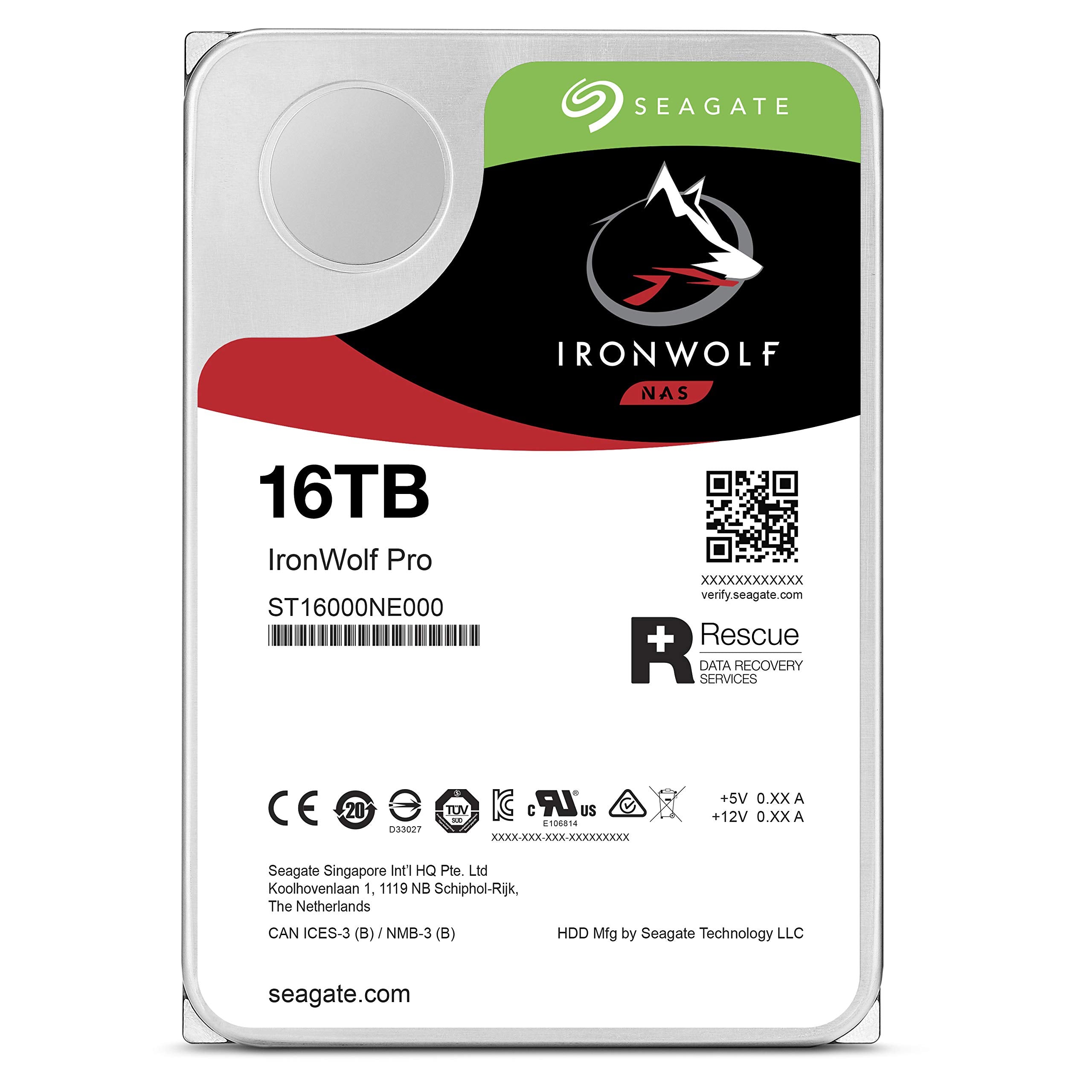 Seagate IronWolf NAS 16TB HDD
