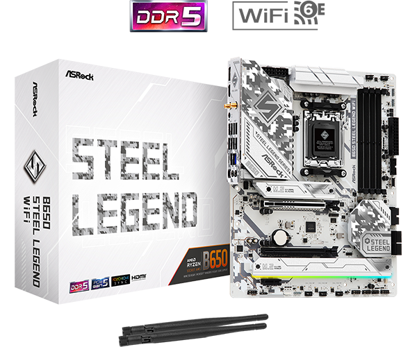 ASRock B650E Steel Legend WIFI (AM5)