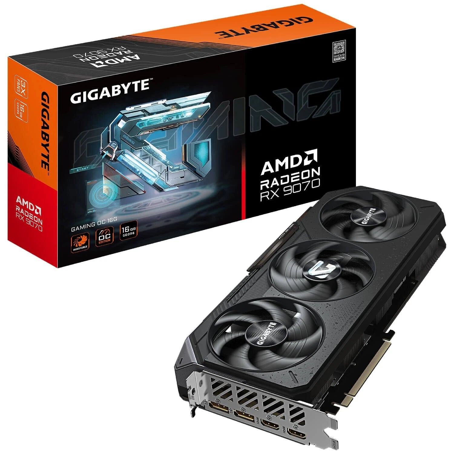 AMD Radeon RX 9070 16GB Grafikkarte